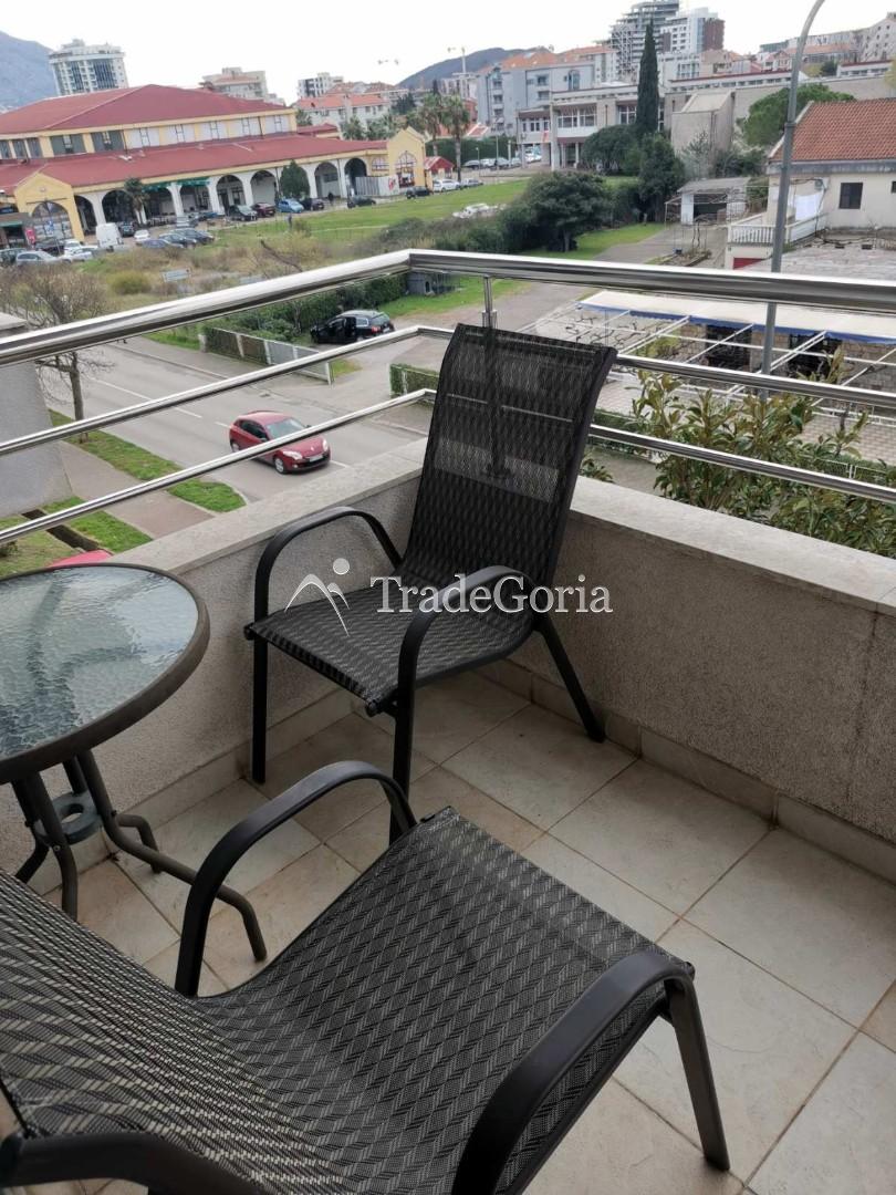Budva city center one-bedroom apartment 45 sq.m.