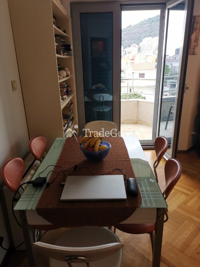 Budva city center one-bedroom apartment 45 sq.m.