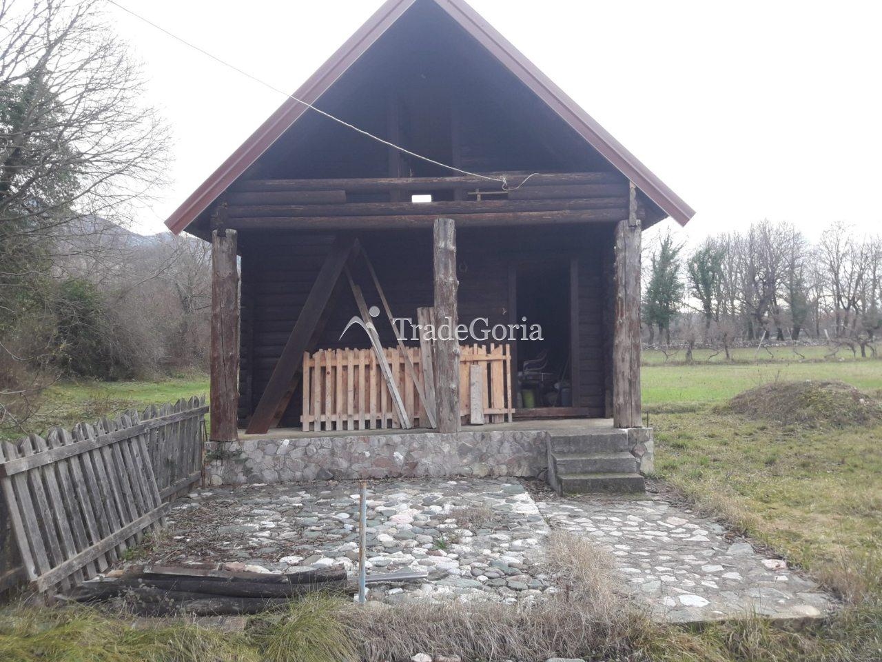 Wooden house with a large plot near Danilovgrad