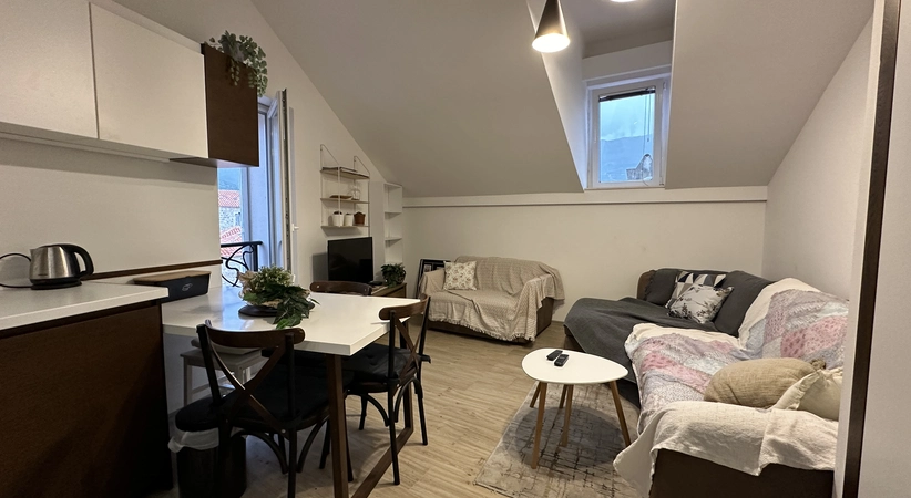 Duplex apartment in the center of the old town of Budva with 1 bedroom