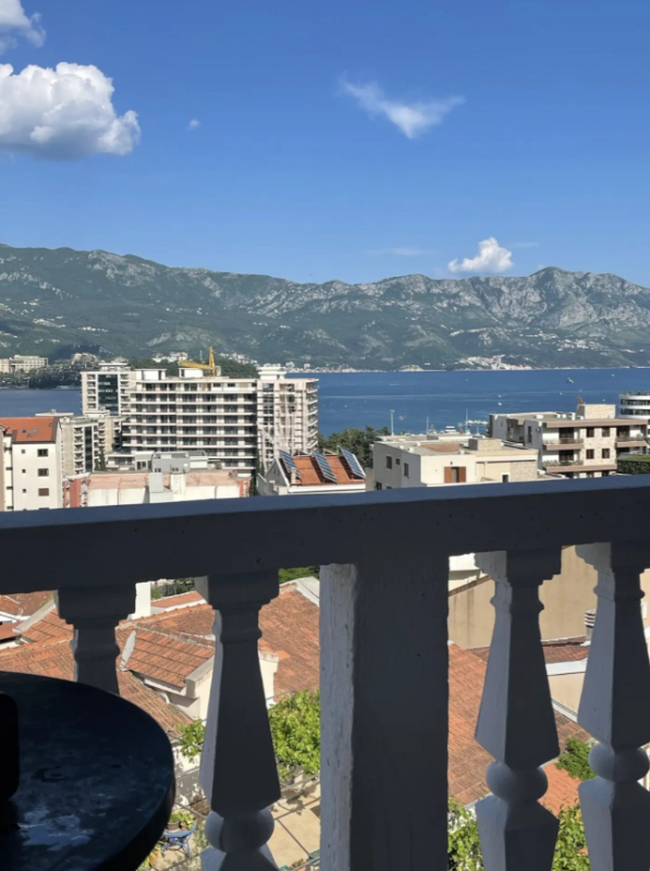 Duplex apartment with sea view for sale in Budva.
