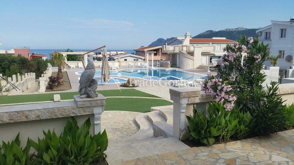 Floor of a villa in a new complex with pools