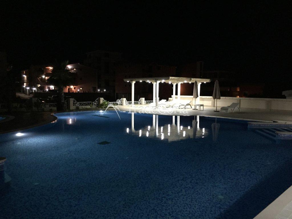 Floor of a villa in a new complex with pools