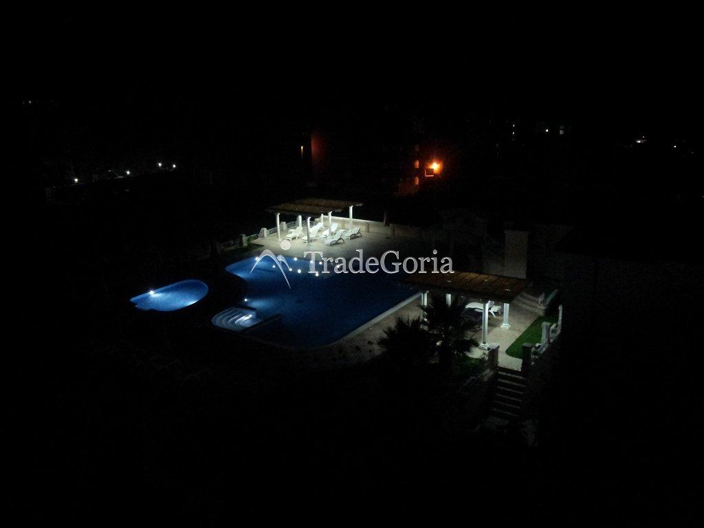 Floor of a villa in a new complex with pools