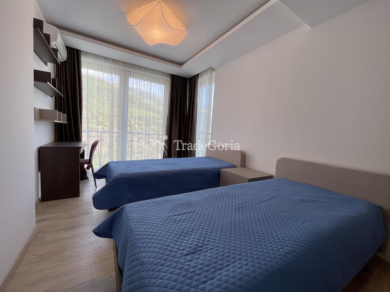 Duplex Apartment in Becici with Sea View