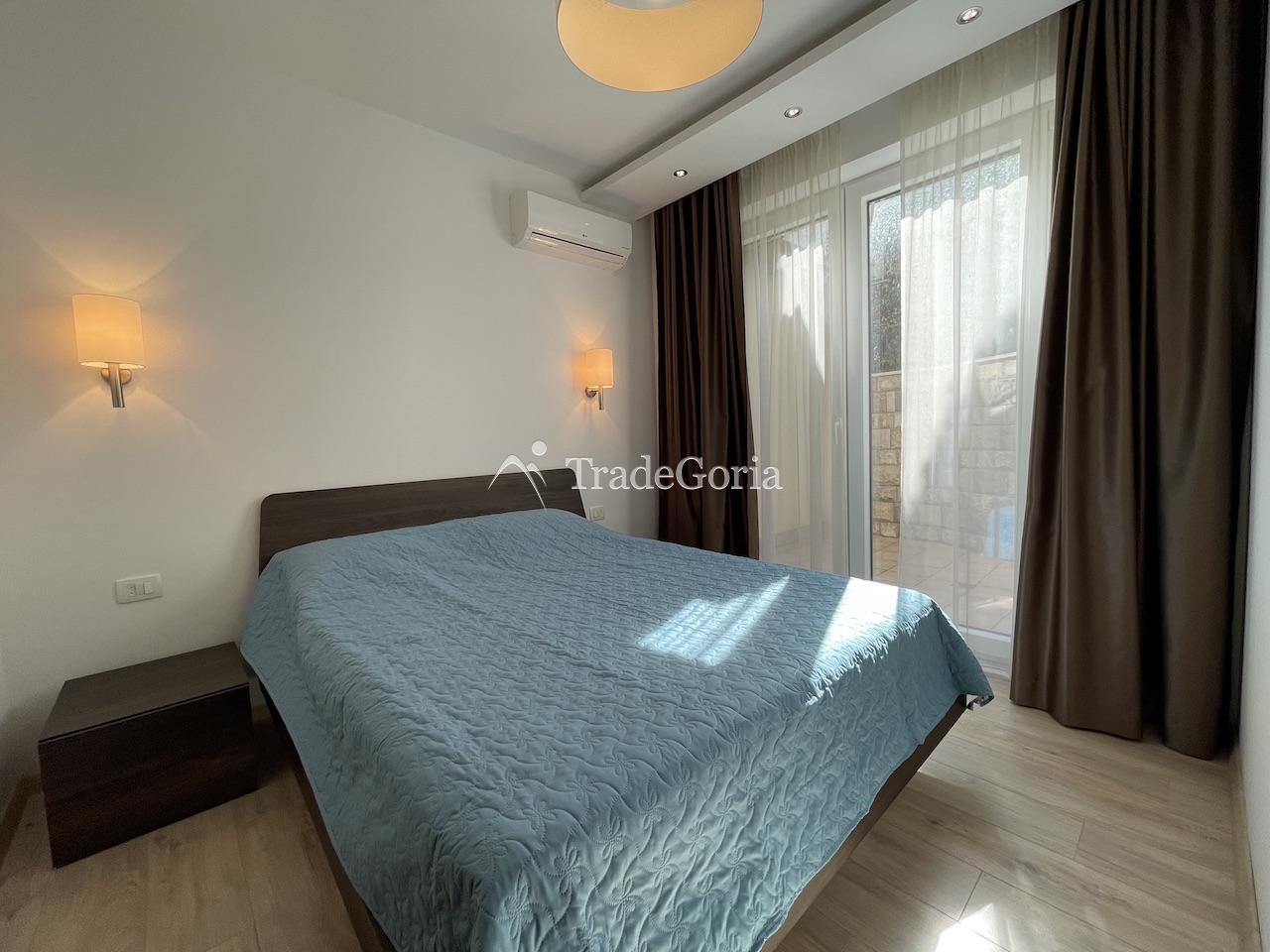 Duplex Apartment in Becici with Sea View