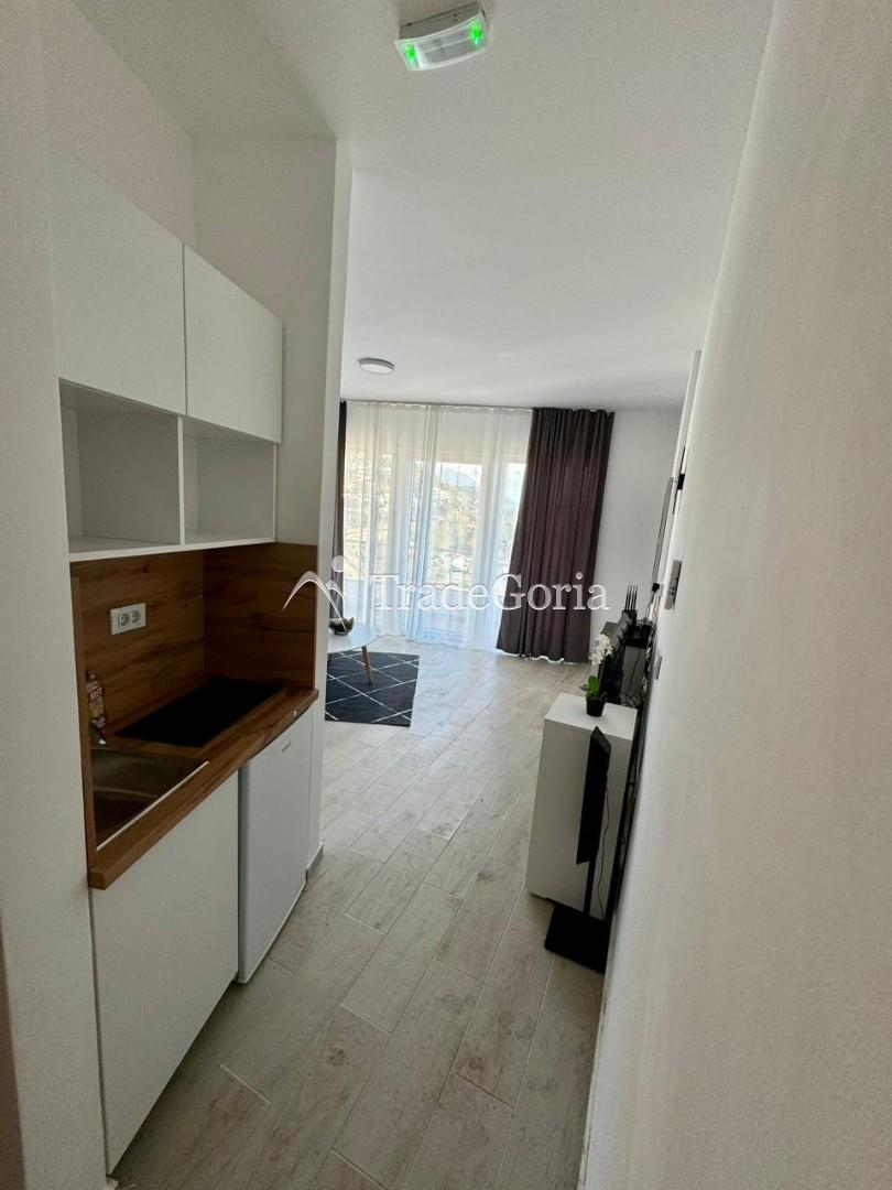Studio apartment in Sutomore with stunning sea and city views