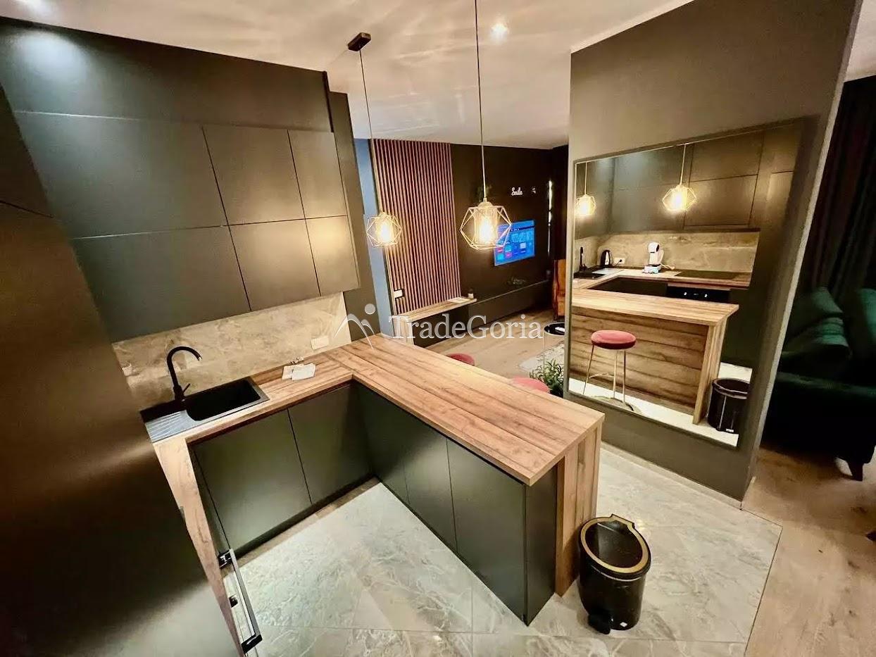 Apartment in a residential complex with a pool, spa, and gym
