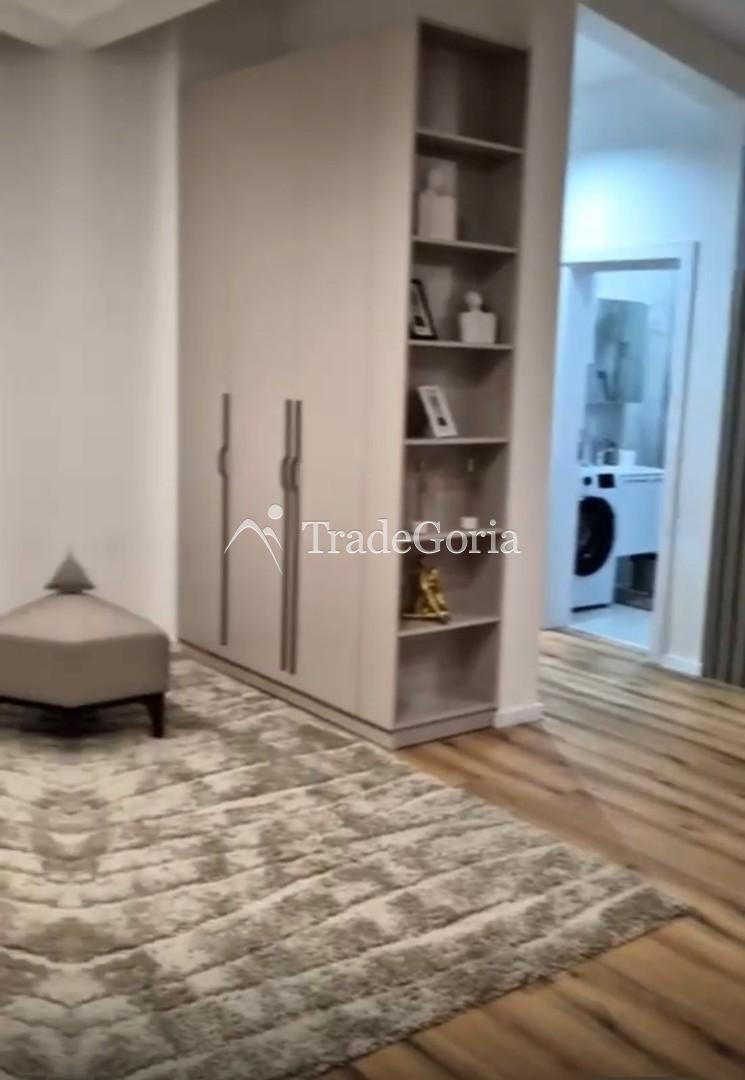 Apartments in a new building in Dobra Voda, below the main road
