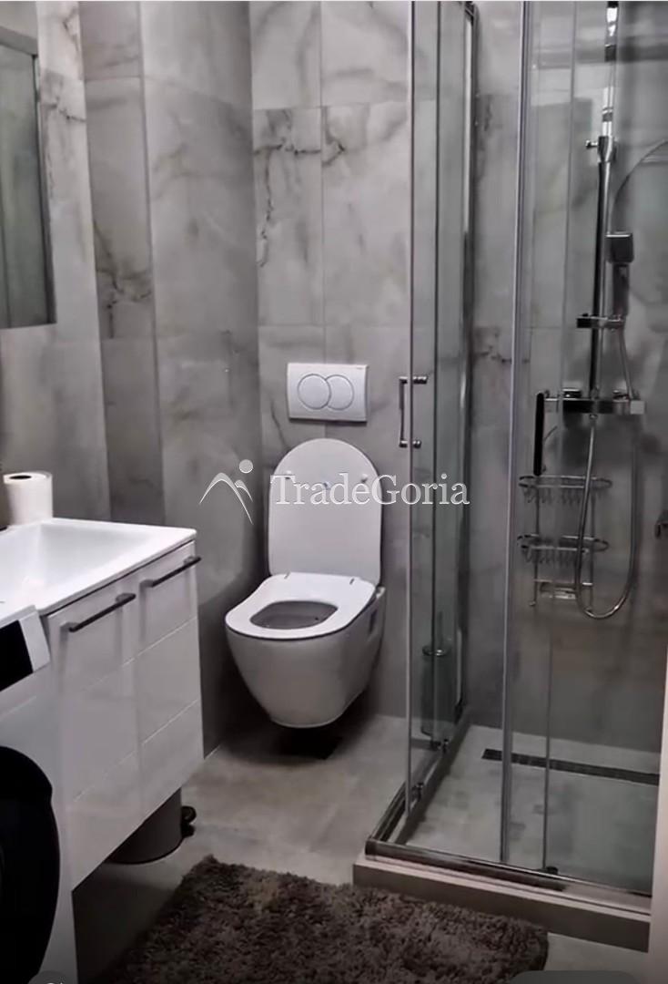Apartments in a new building in Dobra Voda, below the main road