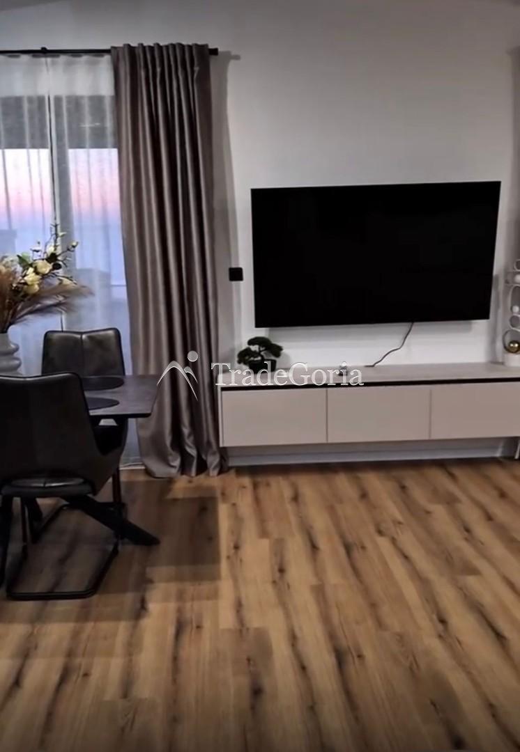 Apartments in a new building in Dobra Voda, below the main road