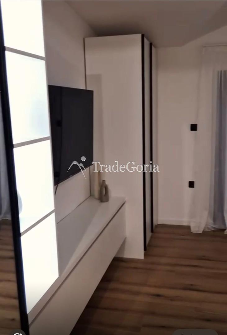 Apartments in a new building in Dobra Voda, below the main road