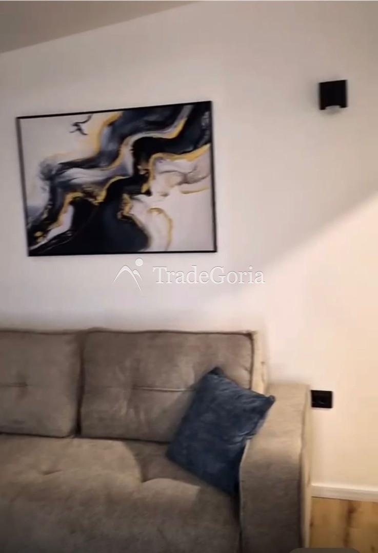 Apartments in a new building in Dobra Voda, below the main road