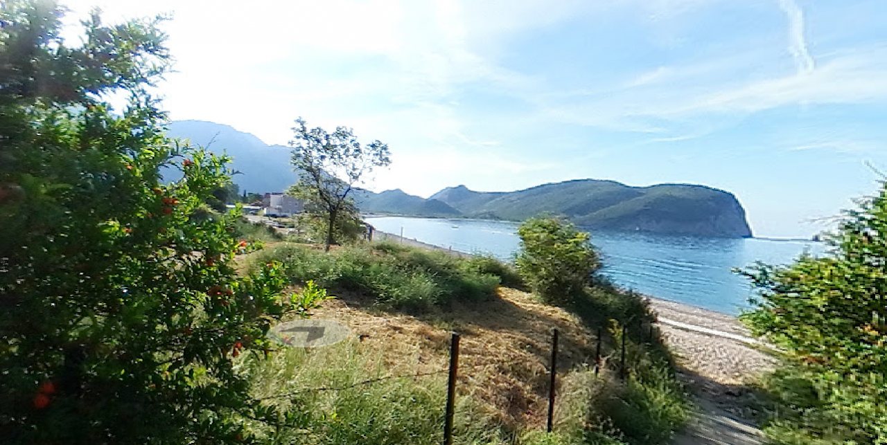 Земля под застройку 5870 м² у моря, Булярица, Будва