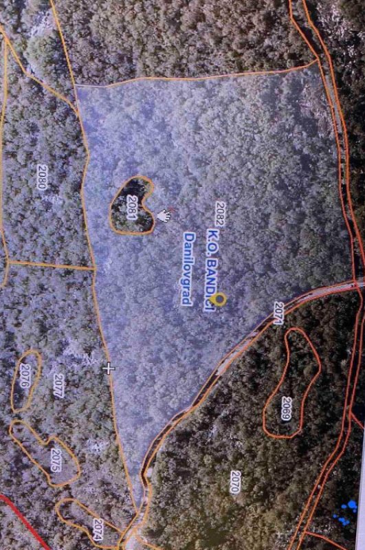 Bauland in Bandići, Danilovgrad – 19.808 m² Grundstück