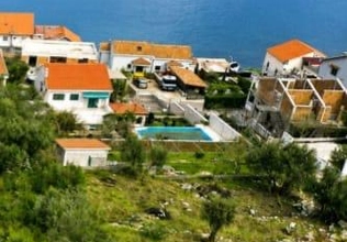 Land plot with sea view for sale, Krašići, 200 m from the sea