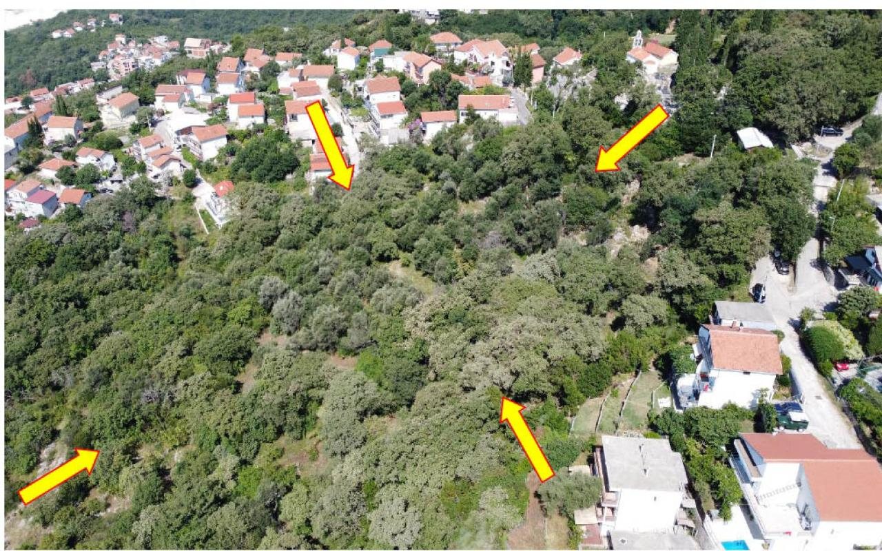 Land Plots in Sushchepan, 3 km from Herceg Novi