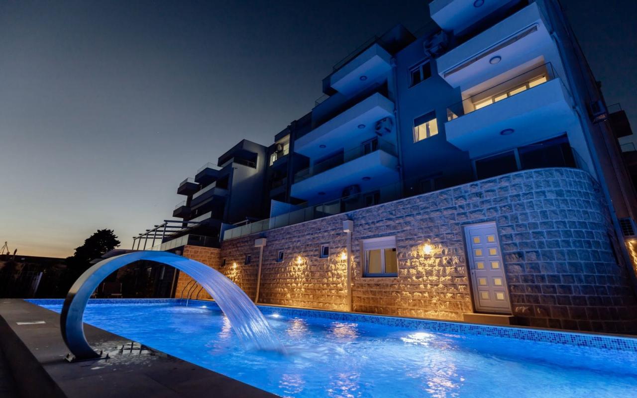 Luxury apartment for sale near the sea in Baošići.