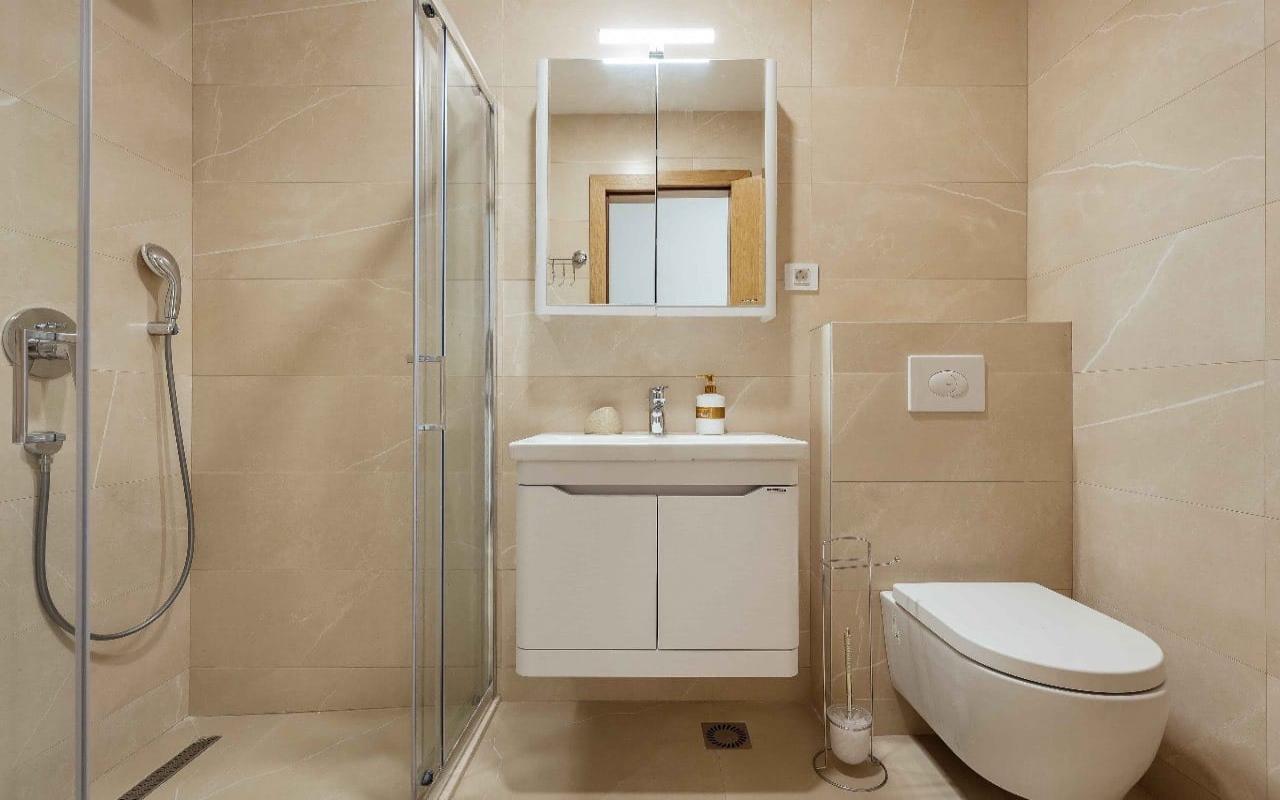 Luxury apartment for sale near the sea in Baošići.