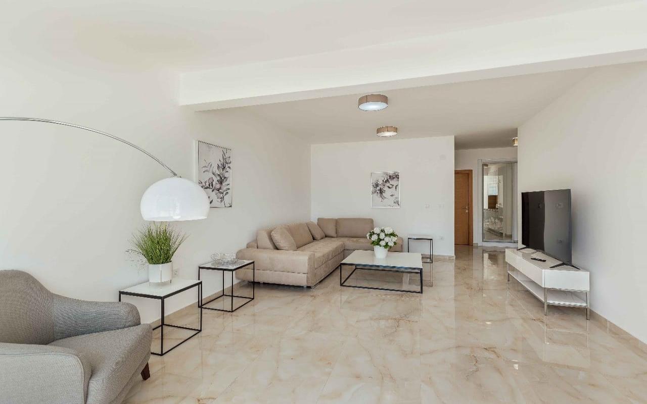 Luxury apartment for sale near the sea in Baošići.