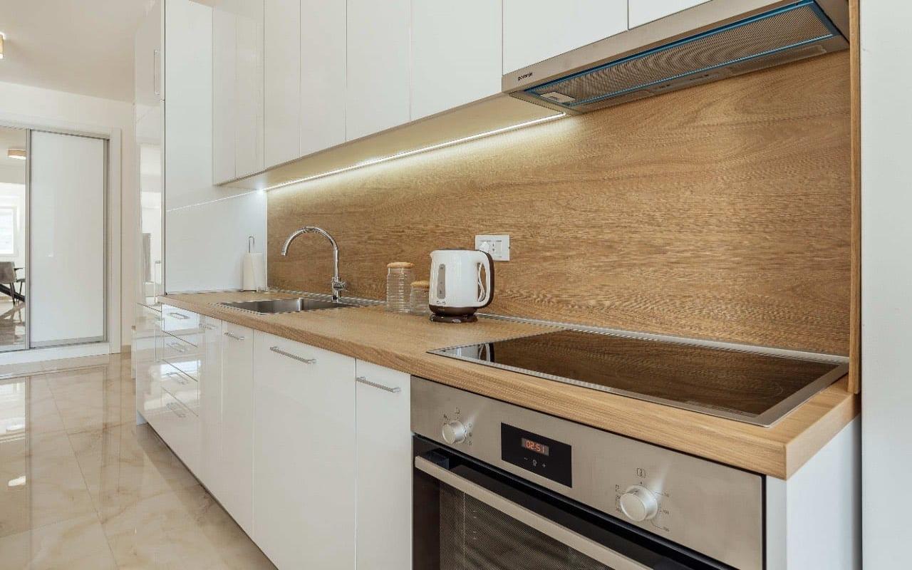 Luxury apartment for sale near the sea in Baošići.