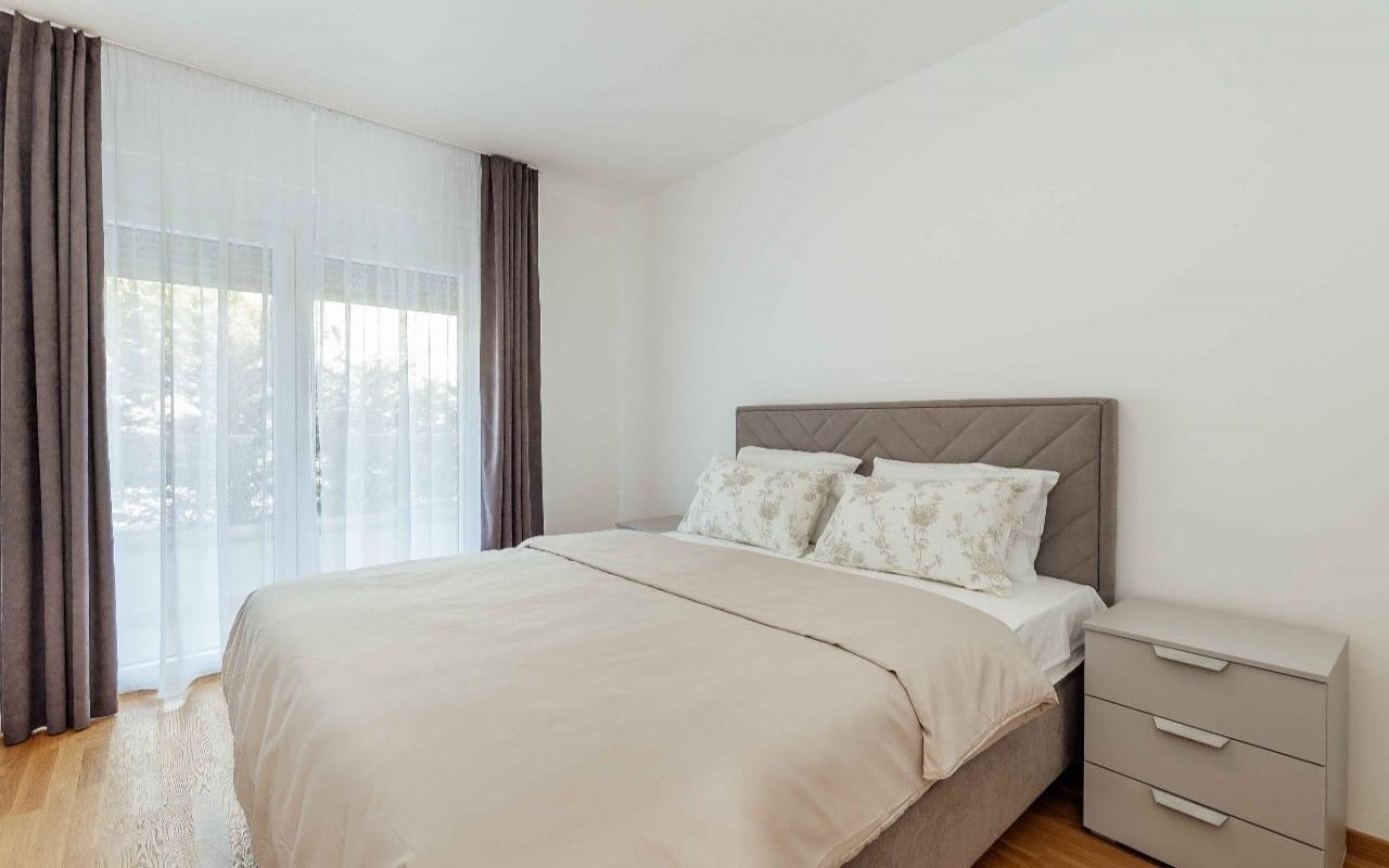 Luxury apartment for sale near the sea in Baošići.
