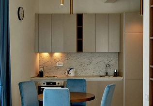 Люкс-квартира с большой террасой и видом на море в комплексе Skyline Resort