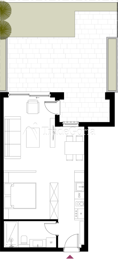 Luxury apartments in the center of Budva - 203 646.3 euros
