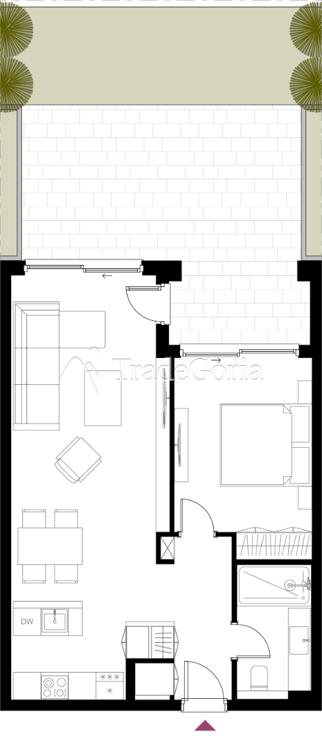 Luxury apartments in the center of Budva - 250,420 euros