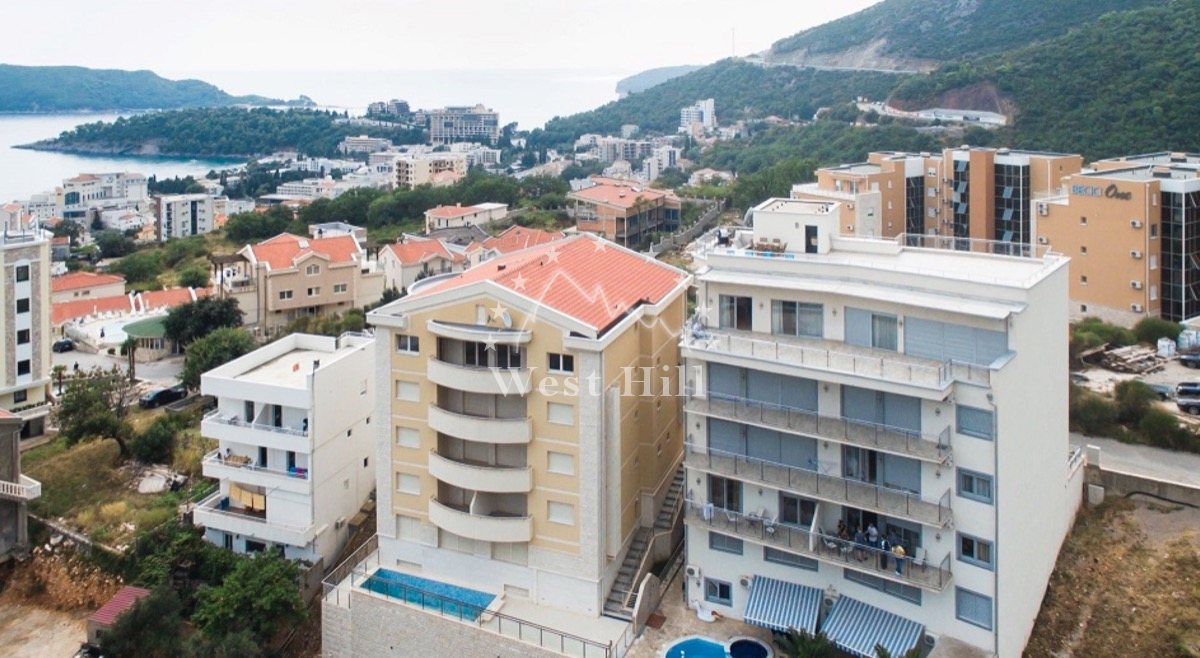 New apartments in Becici in a club house