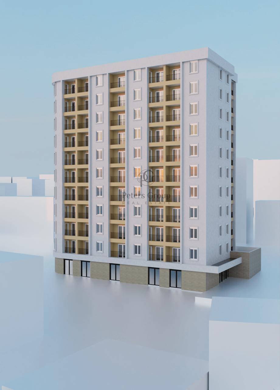 Однокомнатная квартира на продажу в новом жилом здании в процессе строительства в Баре