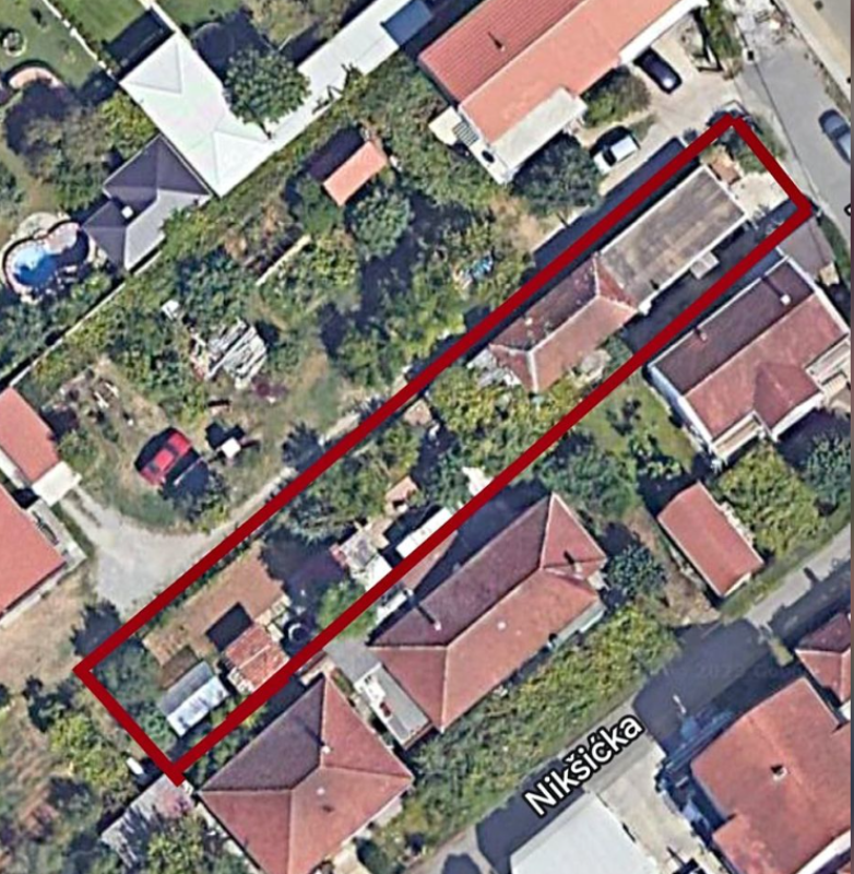Plot 647m2 300 m from the river Morača in Podgorica