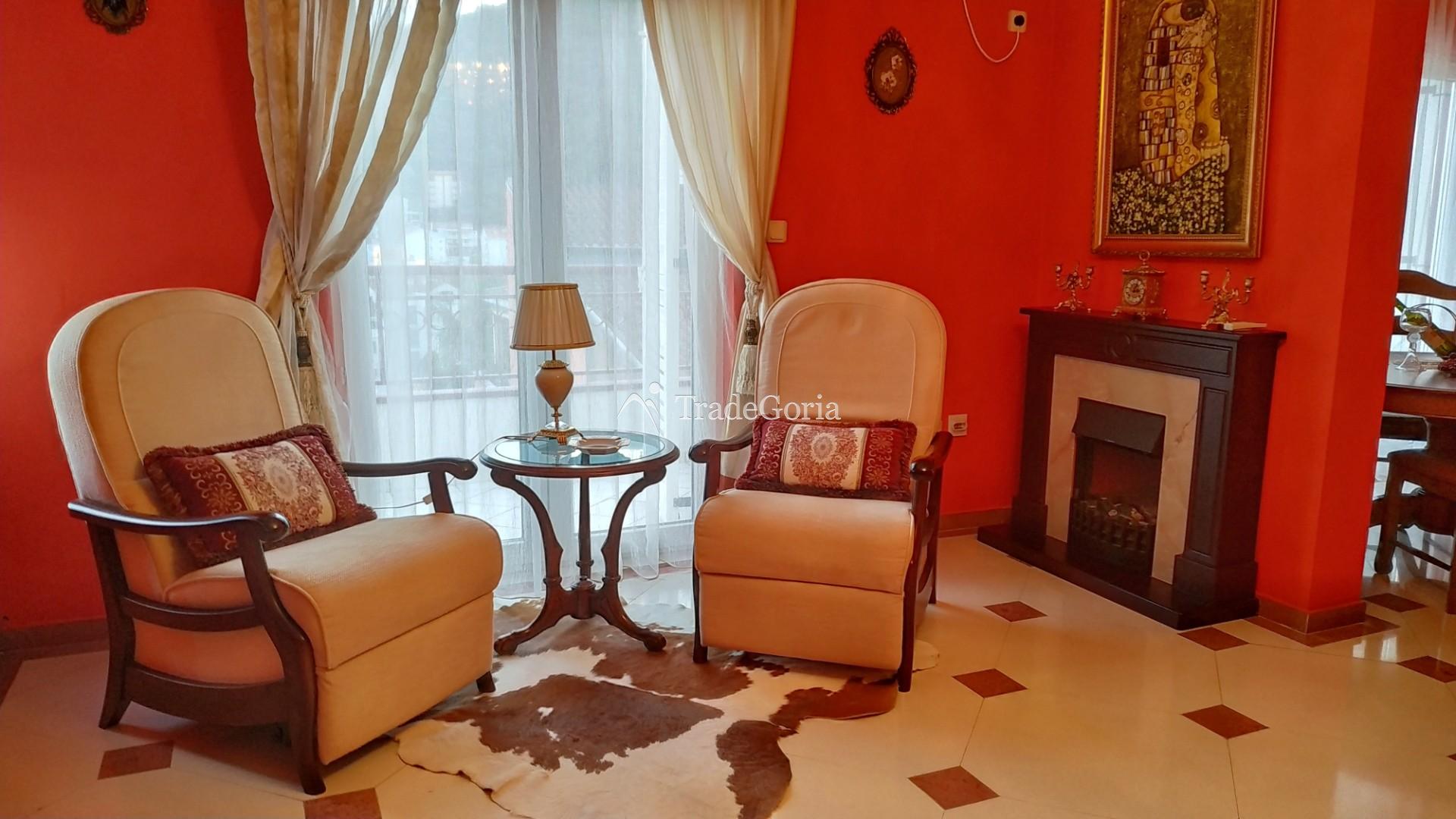 Spacious apartment for sale in Budva with sea and city views