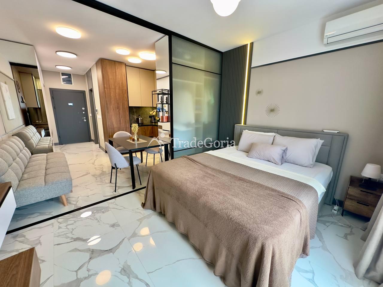 Продаётся дизайнерская студия в премиум-комплексе Emerald Residence