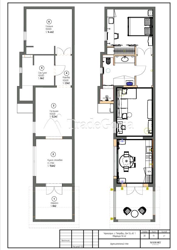 Gemütliche Wohnung 46 m² zum Verkauf in Petrovac