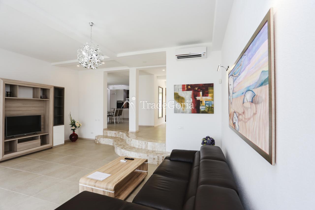 Luxury villa in Utjeha on the first line of the sea with a private beach.