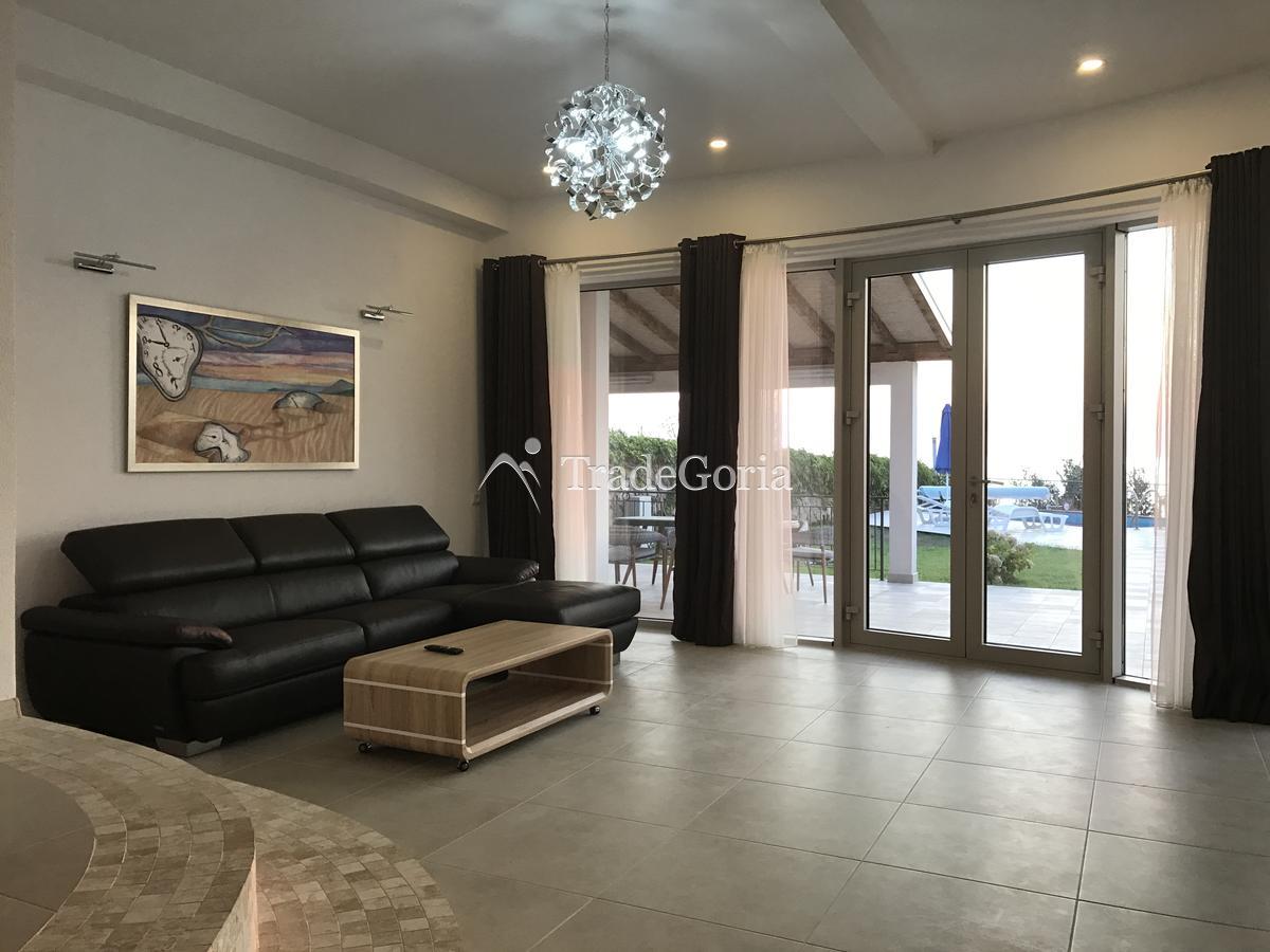 Luxury villa in Utjeha on the first line of the sea with a private beach.