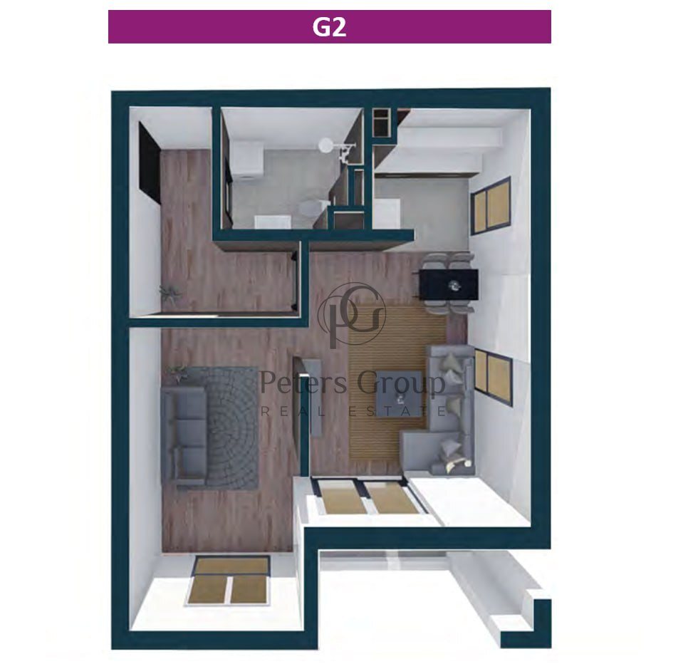 Großzügige Studio-Apartments in Neubau am Meer in Bar