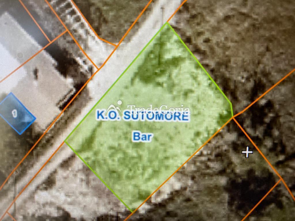 Urgent sale of an urbanized land plot in Sutomore