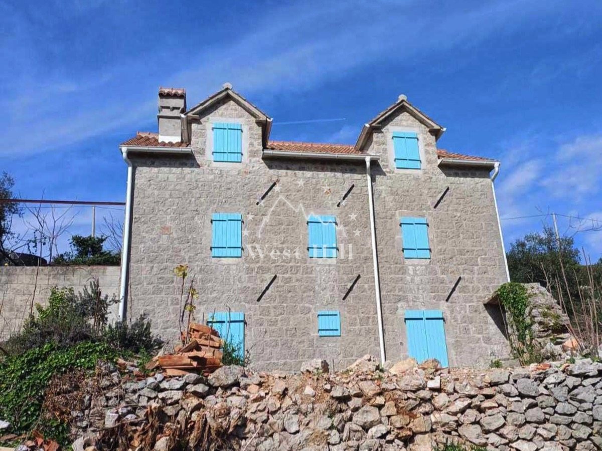 Stone house in Zagora, Budva-Kotor with sea view
