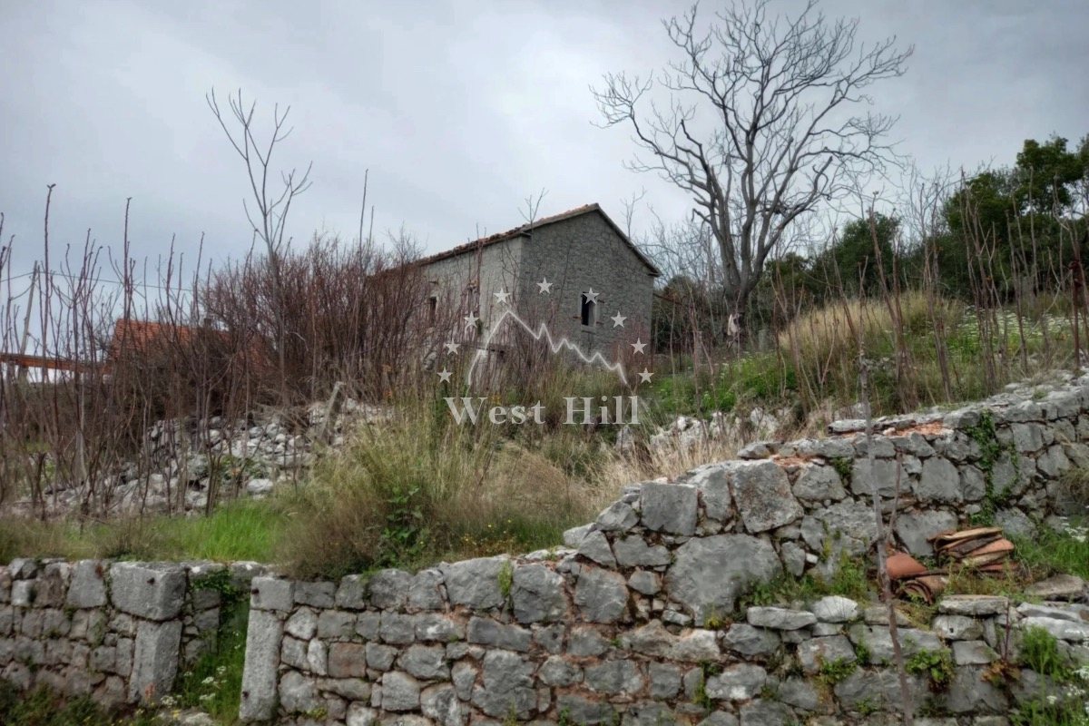 Stone house in Zagora, Budva-Kotor with sea view