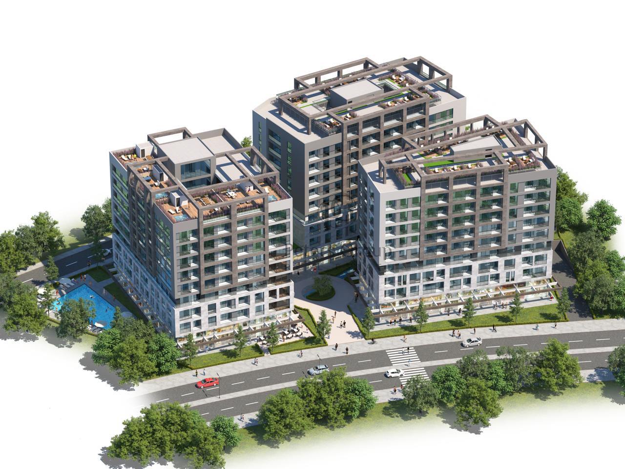Studio apartman na prodaju u novom modernom stambenom kompleksu u Baru