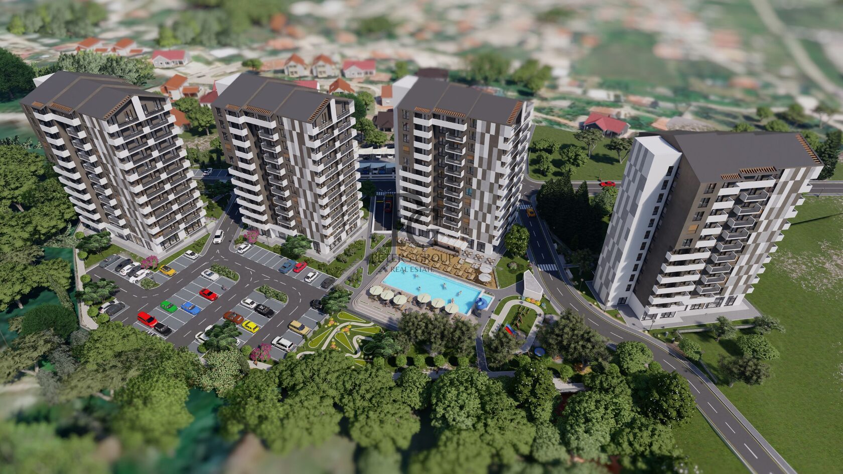 Studio apartman u zgradi u izgradnji sa bazenom u Baru je na prodaju.