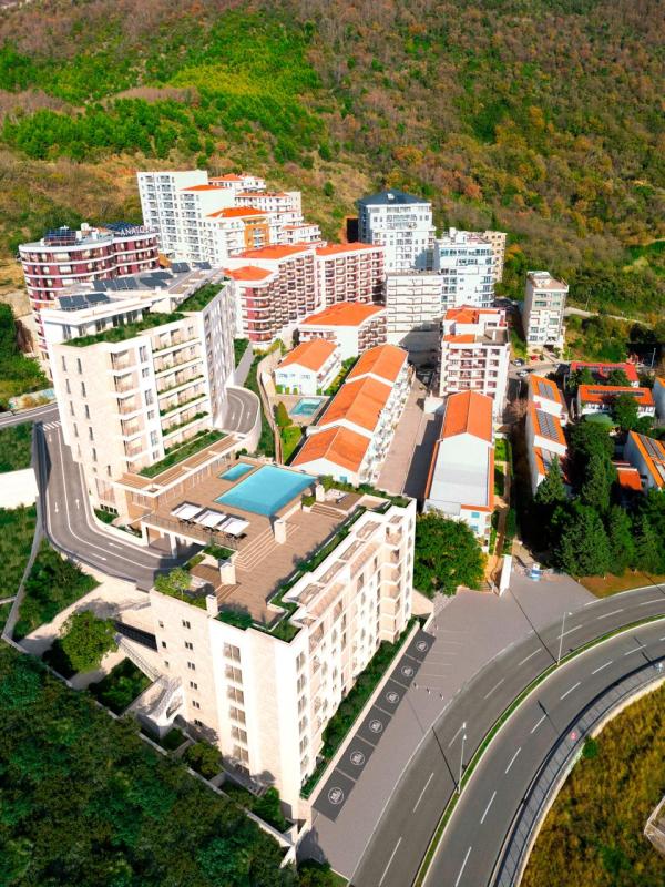 Ein-Zimmer-Wohnung zum Verkauf 52 m2 in Becici, Anatolia Complex