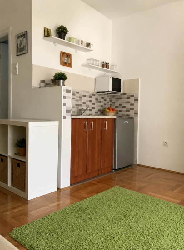 Studio of 28m2 for sale in Budva.