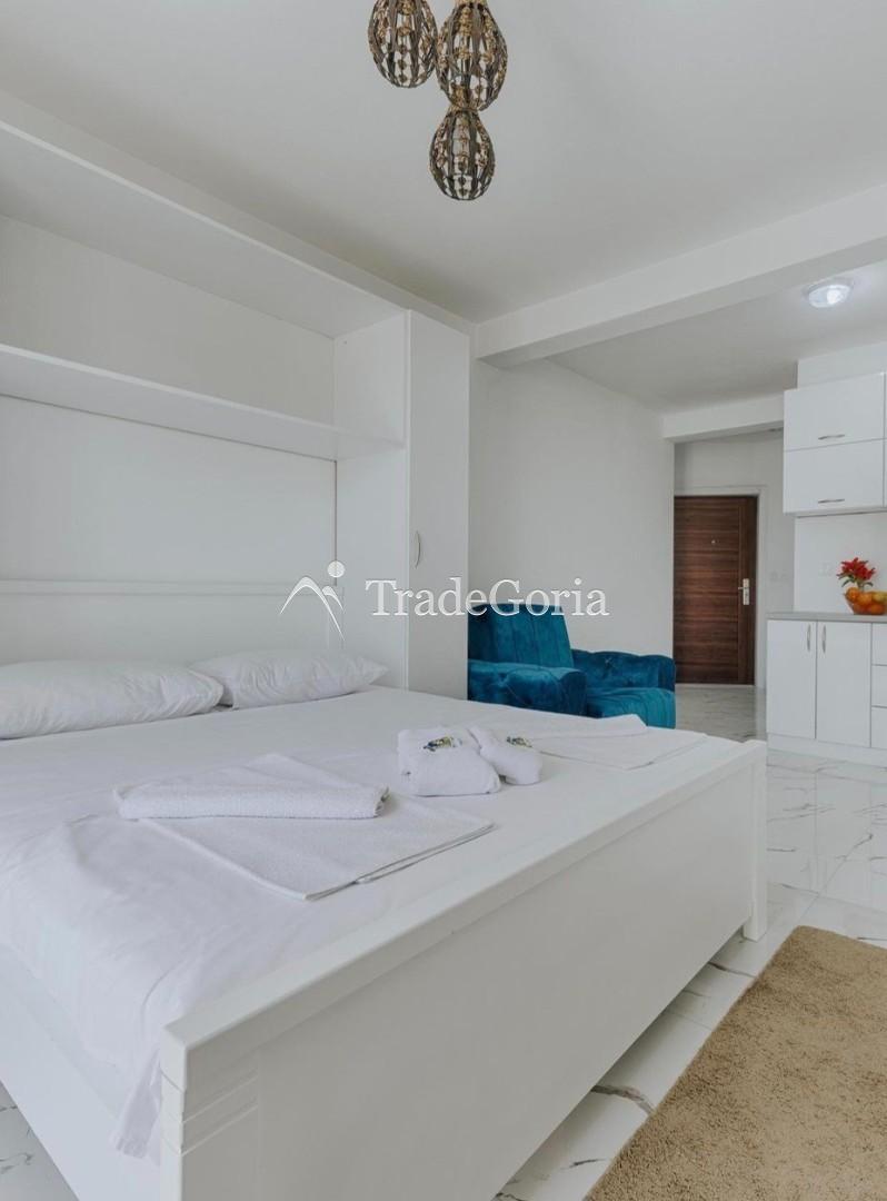 Studio in complex with pool, sea view just 100 meters from the beach in Utjeha