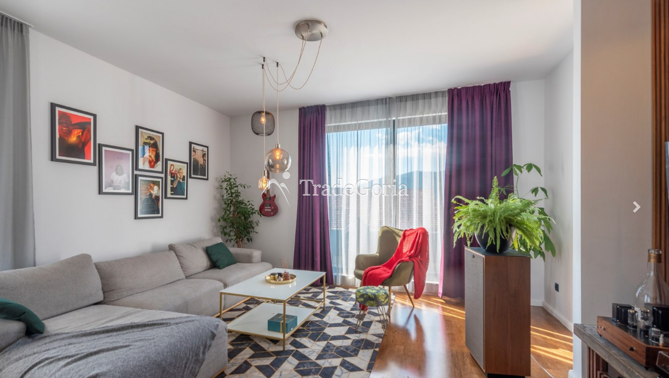 Tivat, Donja Lastva - Furnished 2-Bedroom Apartment with Partial Sea View