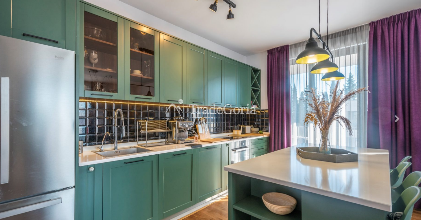 Tivat, Donja Lastva - Furnished 2-Bedroom Apartment with Partial Sea View