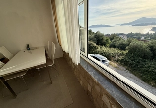 Zweizimmerwohnung mit Meerblick in Pržno