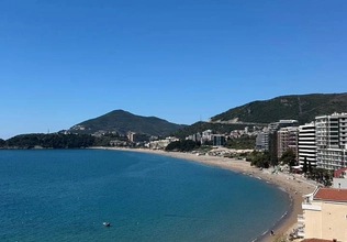 Zweizimmerwohnung, Rafailovići, Erste Reihe zum Meer